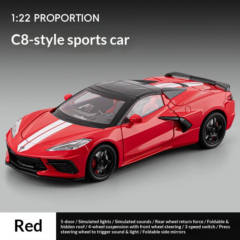 1:22 Corvette C8 convertible
