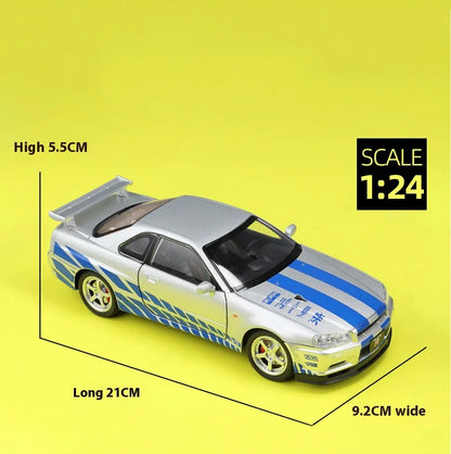 1:24 Nissan GTR-R34