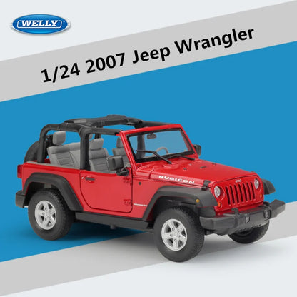 1:24 Jeep Wrangler Rubicon 2007