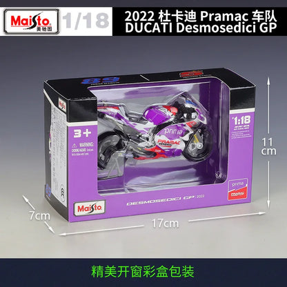 1:18 Ducati Pramac Racing Team 2022 Desmosedici Gp