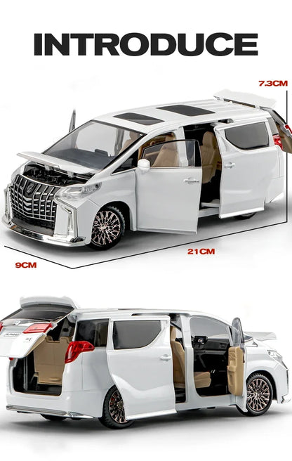 1:24 Toyota Alphard Key Control