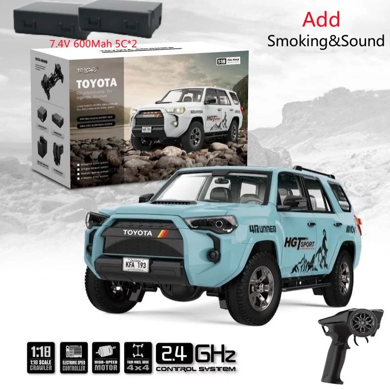 1:18 High Simulation All Terrain Off Road Electric RC Car Truck 2.4G