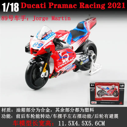 1:18 2022 Yamaha Factory Racing Team #21 Morbidelli #20