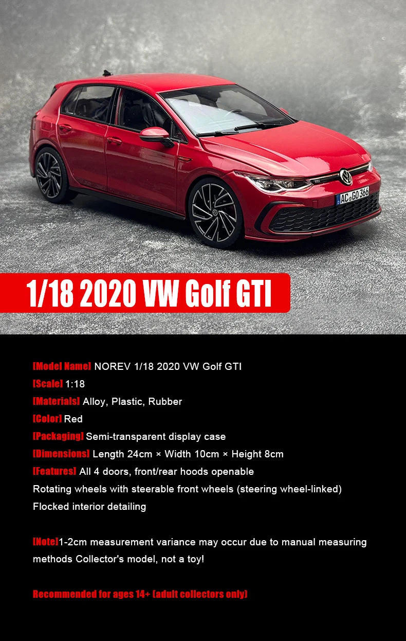 1:18  2020 Volkswagen Golf GTI
