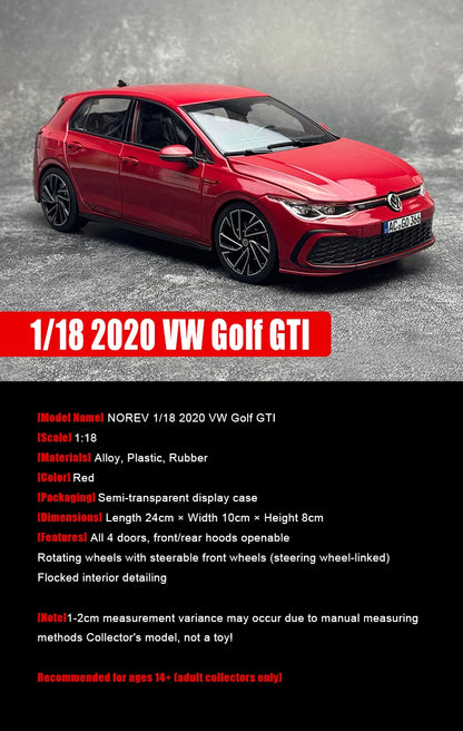 1:18  2020 Volkswagen Golf GTI