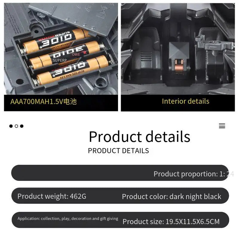 1:24 Batmobile Tumbler