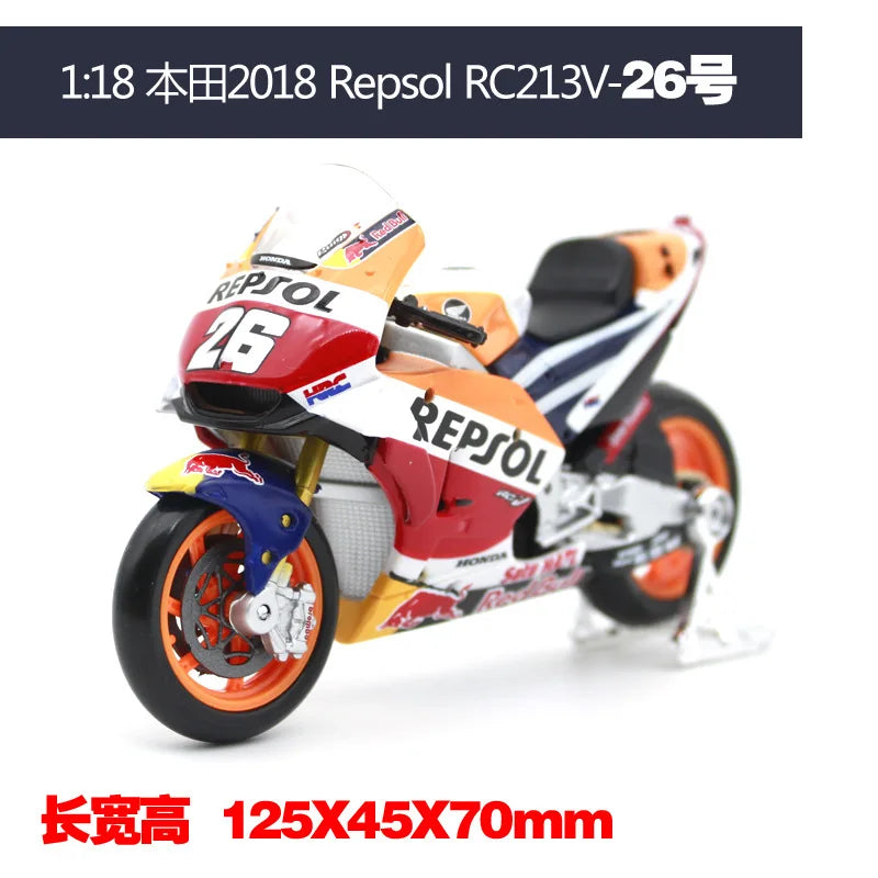1:18 2022 Yamaha Factory Racing Team #21 Morbidelli #20