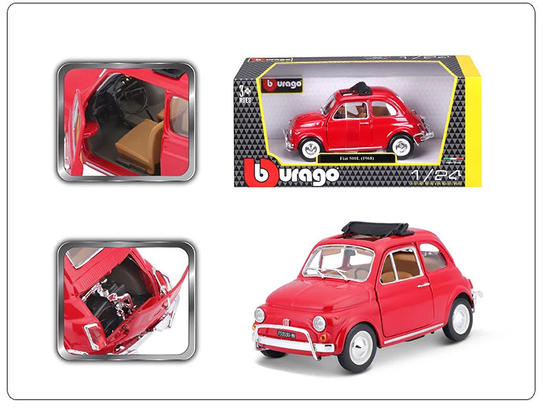 1:24 Fiat 500 Faux