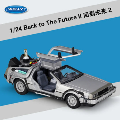 1:24 DMC-12 DeLorean Time Machine Back to the Future