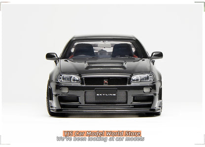 1:18 Nissan Skyline G--T-R R34 CUSTOMIZED VERSION
