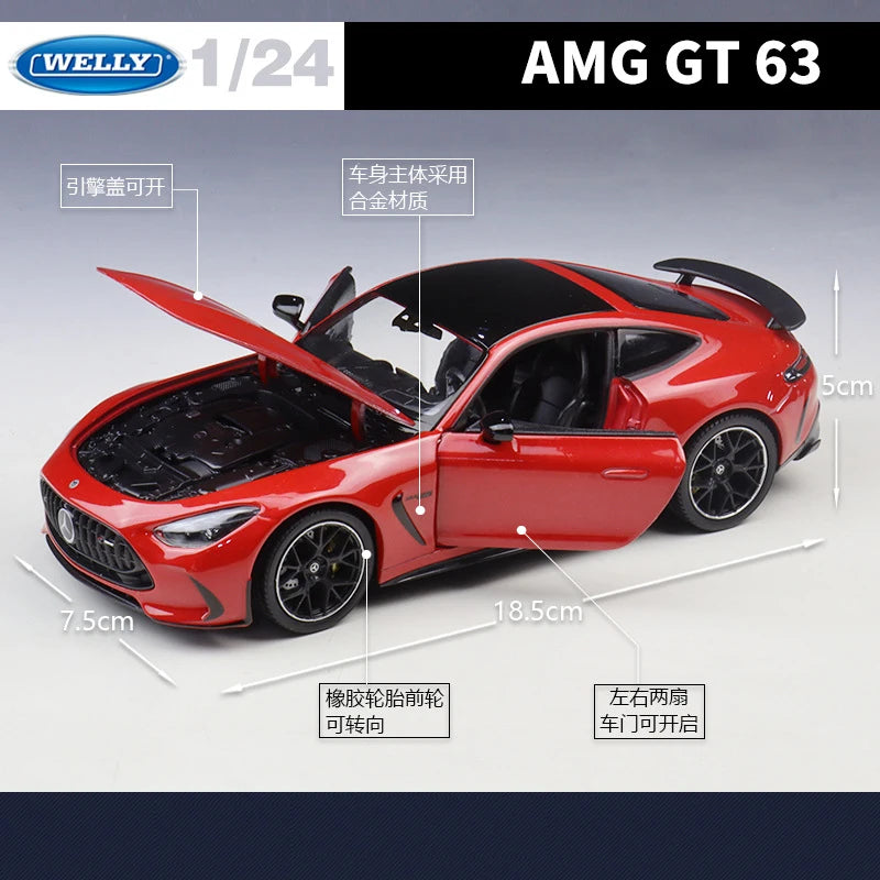 1:24 Mercedes-Benz AMG GT 63 Coupe