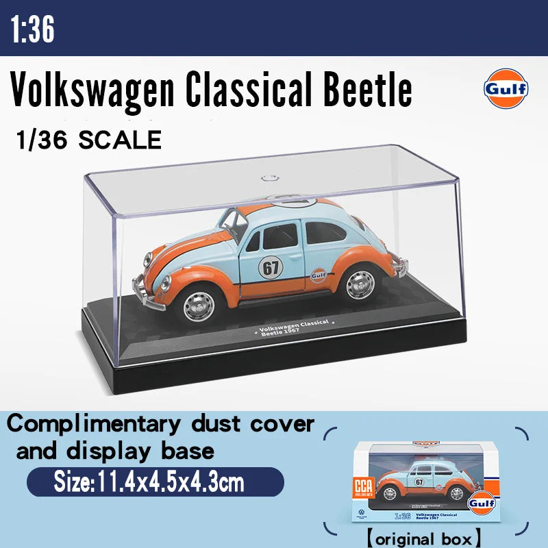 1:43 Gulf Alloy Car Model - Authentic Replica of Racing Glory