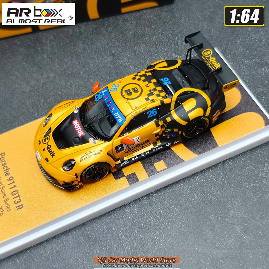 1:64 Porsche 911 GT3 R 2025 Thailand  Series B-Quik  Absolute Racing #26