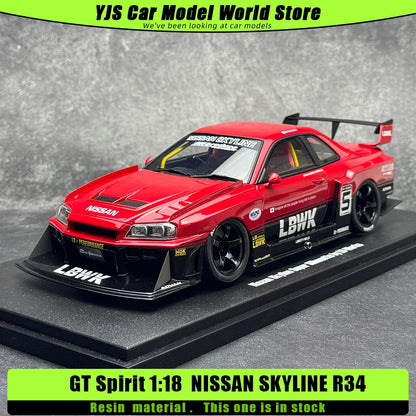 1:18 NISSAN SKYLINE R34