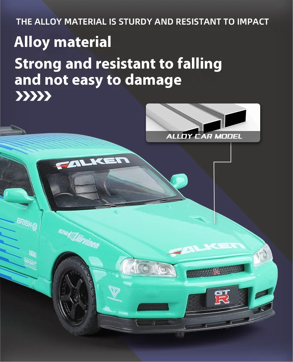 1:32 Nissan GTR Skyline R32 Paint Simulation