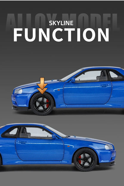 1:18 GTR GT-R R34 Skyline Ares