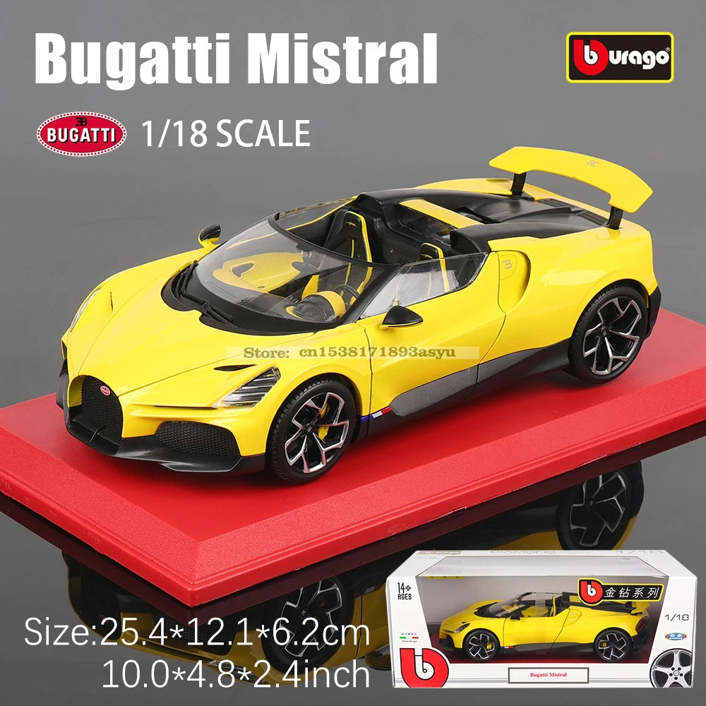 1:18 Bugatti Mistra Bolide Divo