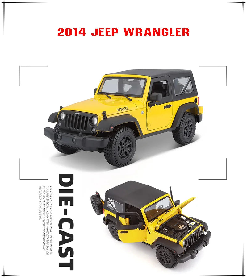 1:18 2014 Jeep Wrangler Sahara