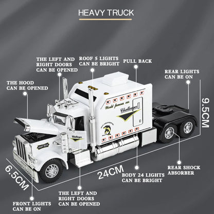 1:24 American tractor-Peterbilt 389