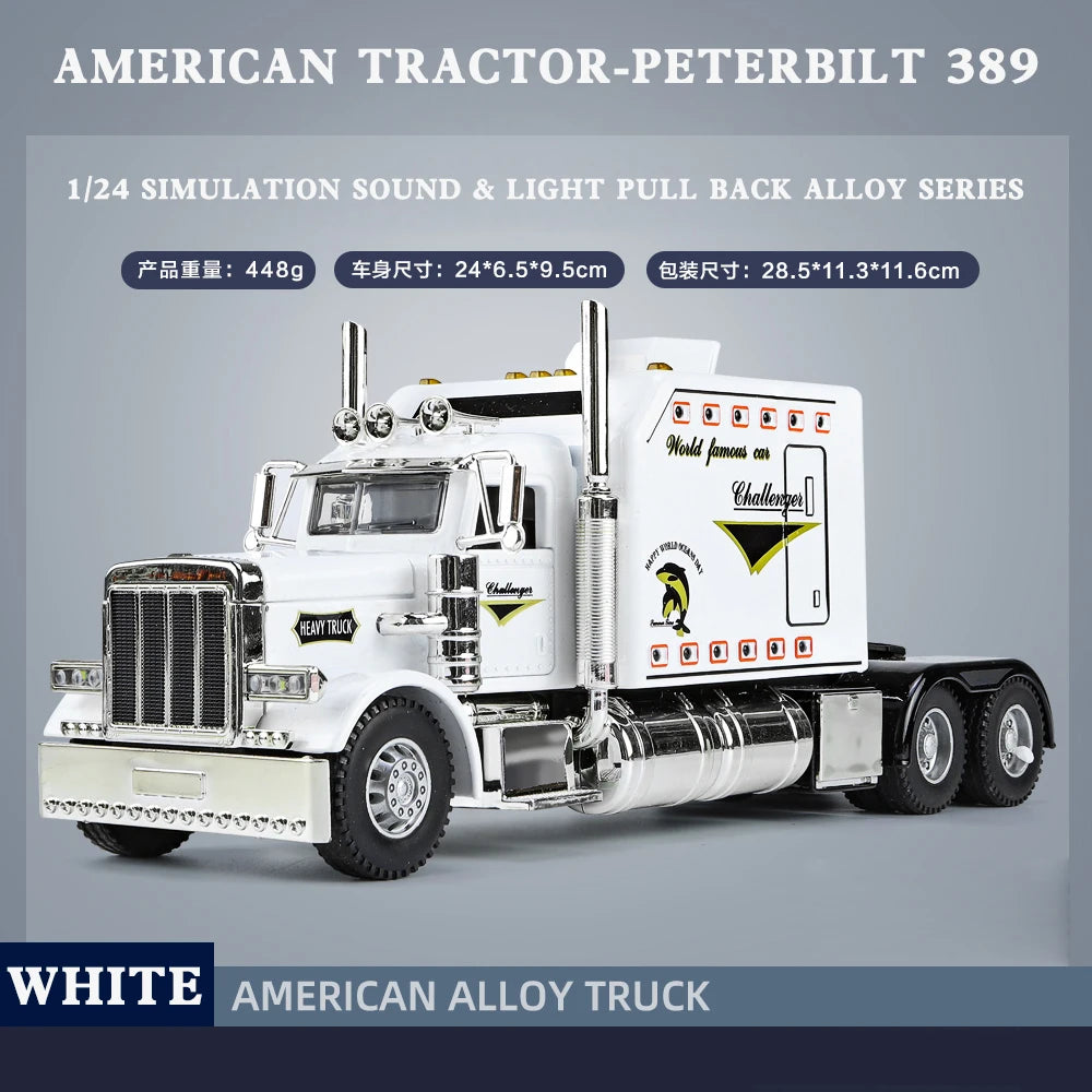 1:24 American tractor-Peterbilt 389
