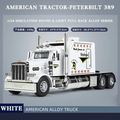 1:24 American tractor-Peterbilt 389