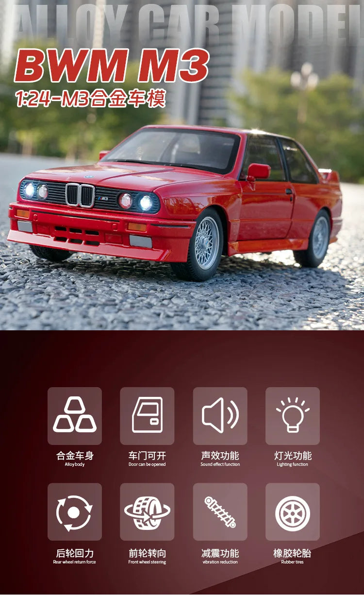 1:24 1988 BMW M3 E30