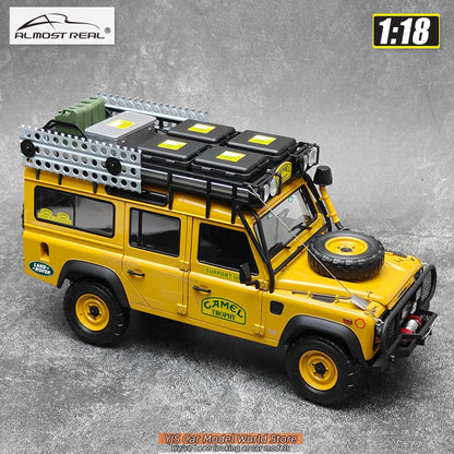 1:18 Land Rover Defender 110 "Camel Trophy" Unité de soutien Sabah-Malaisie 1993