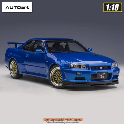 1:18 Nissan skyline GT-R34 V-SPEC