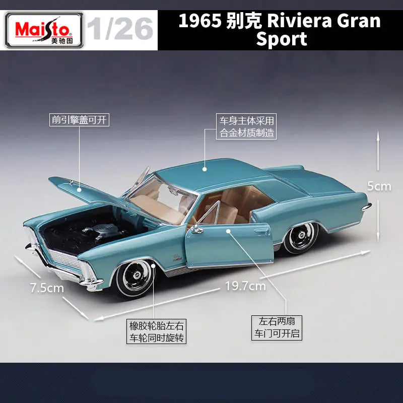 1:26 1965 Buick Riviera Gran