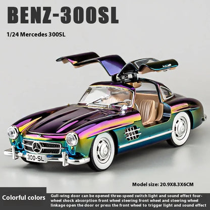 1:24 Mercedes-Benz 300SL Electroplated Version