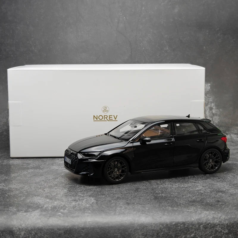 1:18 Audi RS3 2025 Black A3