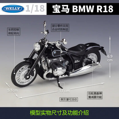 1:18 BMW R18 Cruiser Heavy
