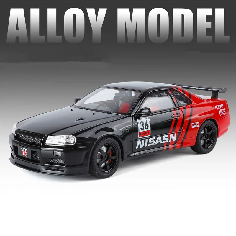 1:18 Nissan Skyline Ares GT-R GTR R34
