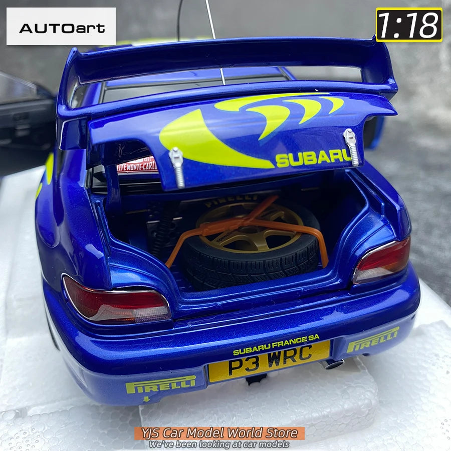 1:18 Subaru WRC Rally Car Wading Edition