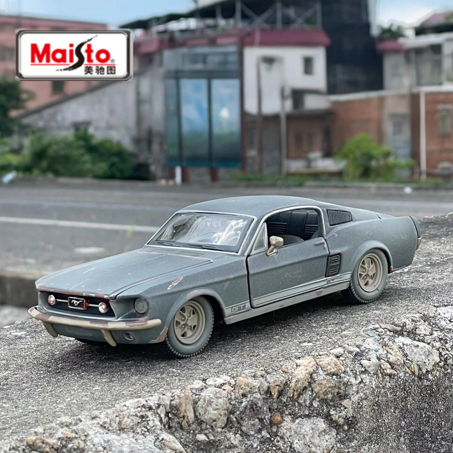 1:24 Ford Mustang GT 1967 Make Old Rust