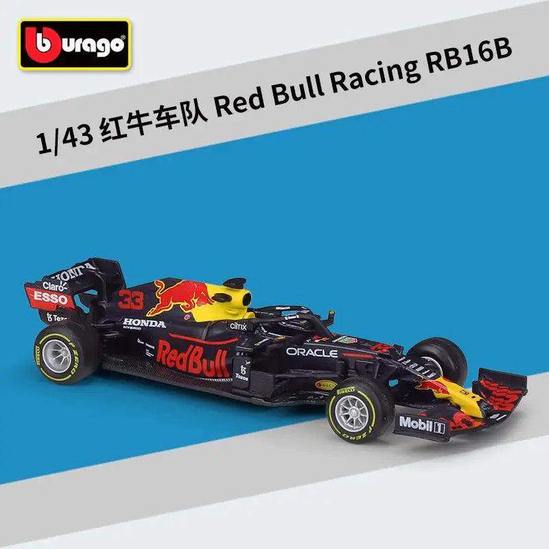 1:43 Red Bull Rb16b F1 Rb16 #11 #33