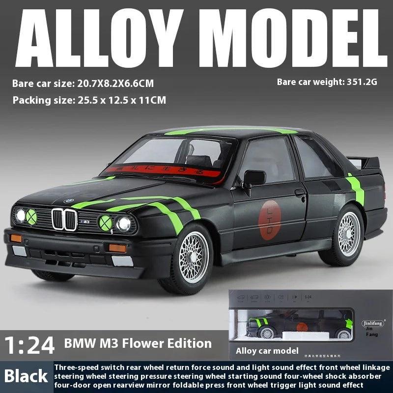 1:24 BMW M3 E30 1988 Mpower Floral Version