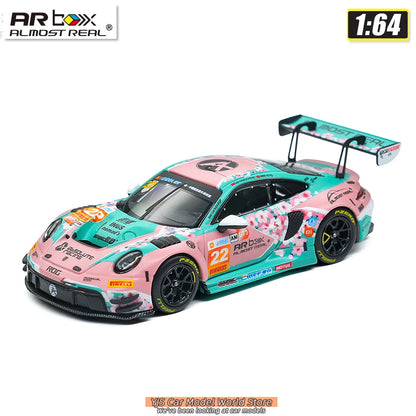 1:64 Porsche 911 GT3 R 202 GT Ningbo Absolute Racing #22