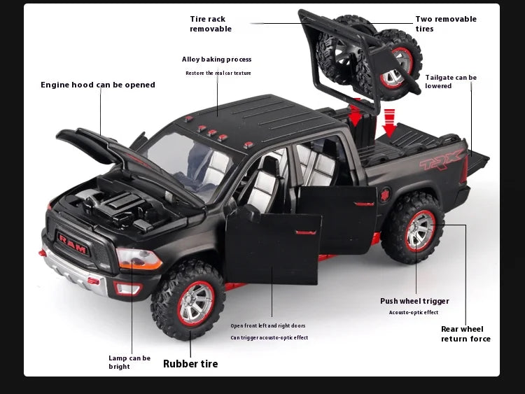 1:32 RAM Pickup Truck