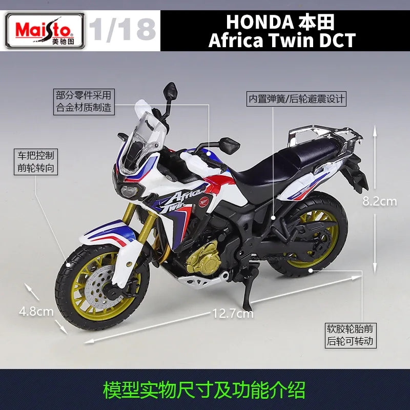 1:18 Honda Africa Twin Dct