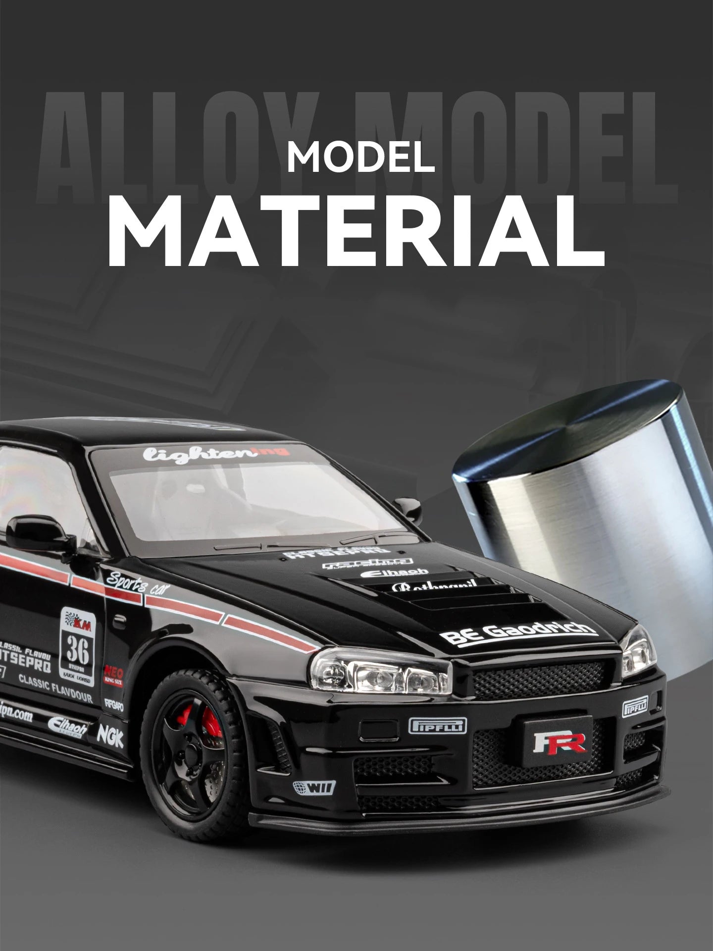 1:24 Ares Silvia Skyline GTR R34