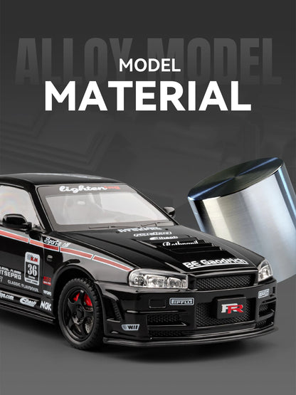 1:24 Ares Silvia Skyline GTR R34