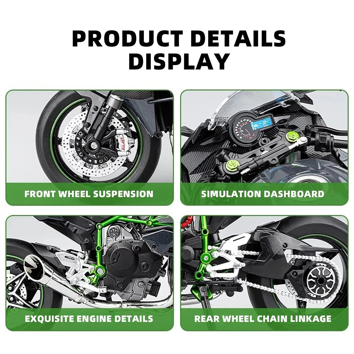 1:9 Kawasaki Ninja H2R