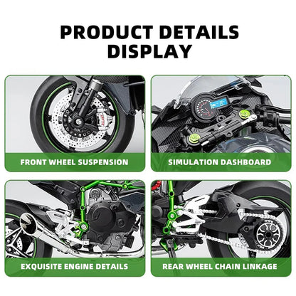 1:9 Kawasaki Ninja H2R