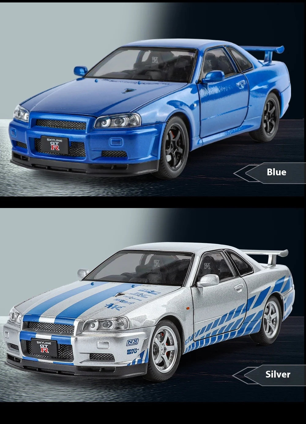 1:24 Nissan GTR-R34