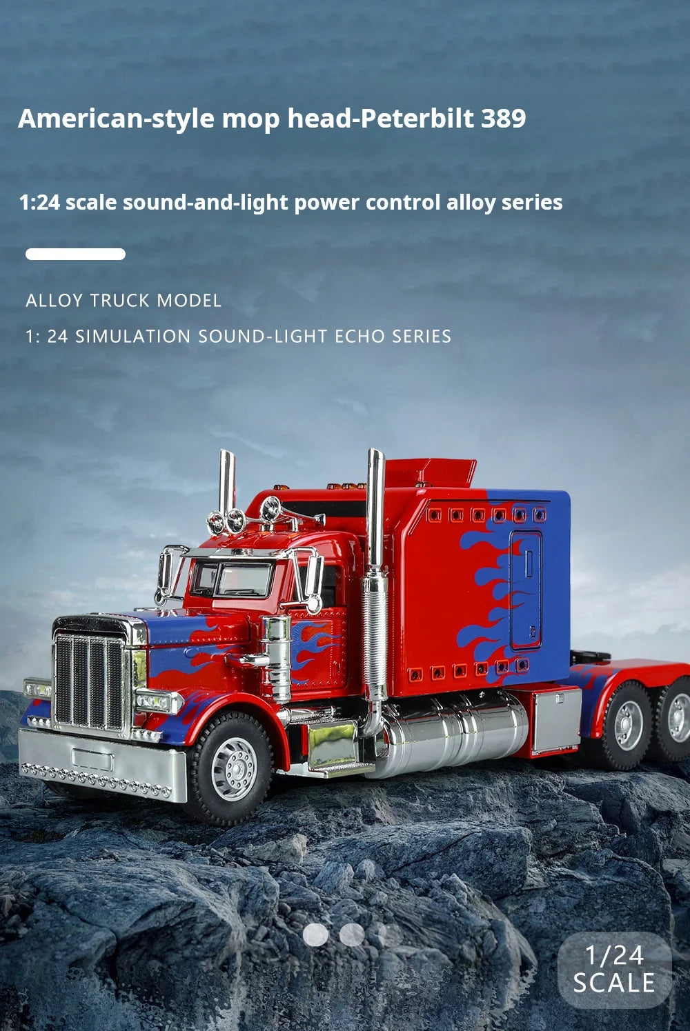 1:24 Peterbilt 389