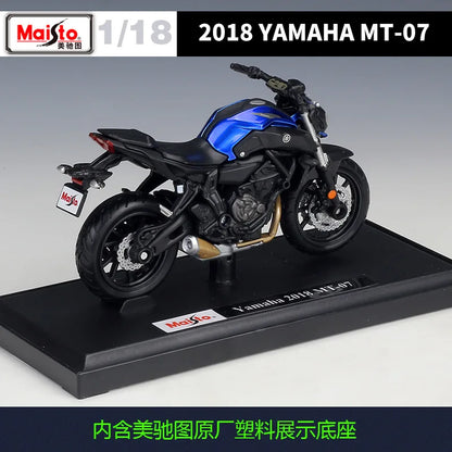 1:18 2018 Yamaha Mt-07