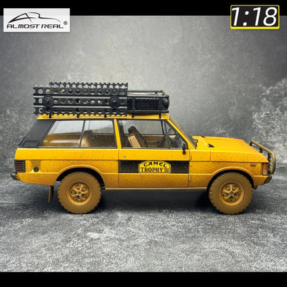 1:18 Land Rover Range Rover "CAMEL TROPHY" SUMATRA 1981 DIRTY VERSION