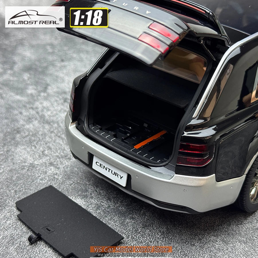 1:18 Toyota Century - 2023  Black x Silver RHD