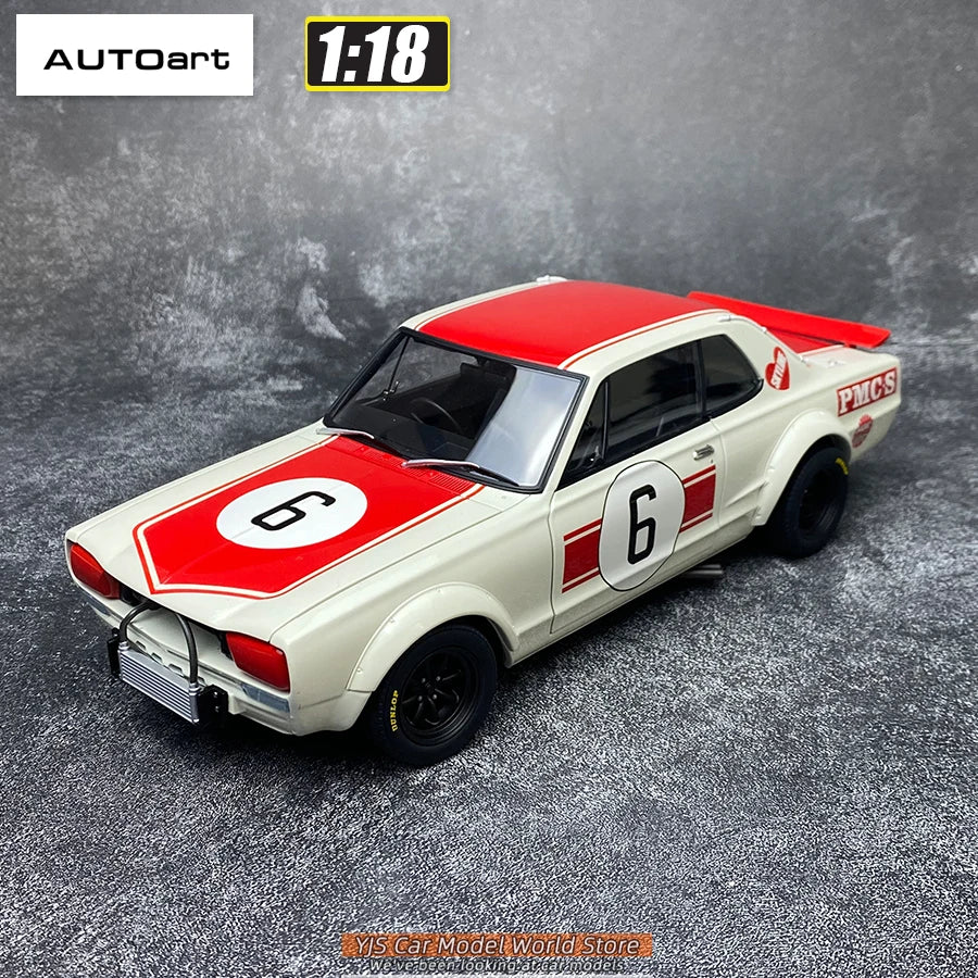 1:18 Nissan skyline GT-R 6#（RACING) 1971